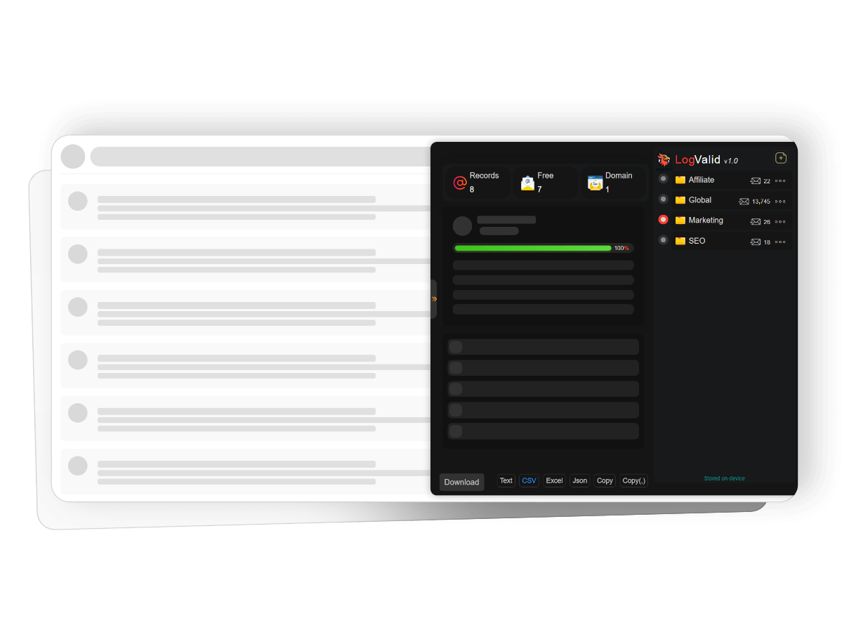 LogValid Extension